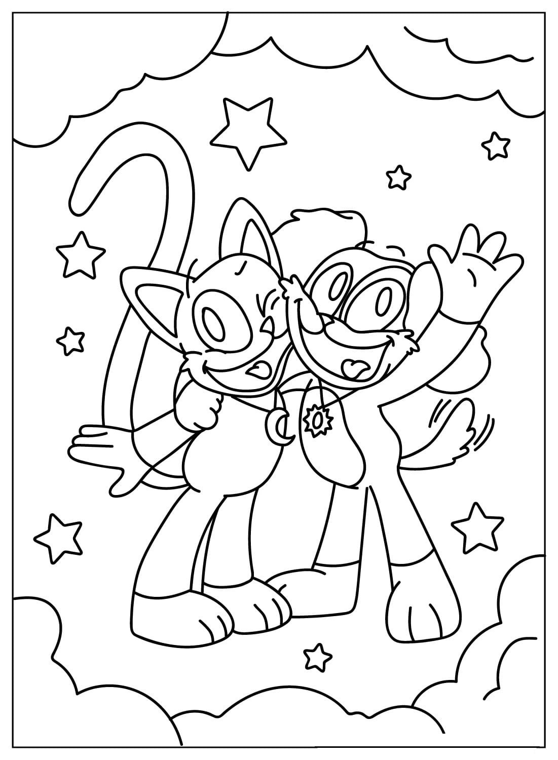 49+ DogDay Coloring Pages de Poppy Playtime Adventure in Colors!