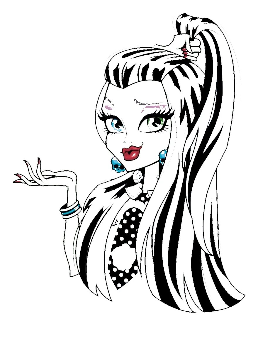 47+ Monster High Coloring Pages High Draculaura, Clawdeen, and More!