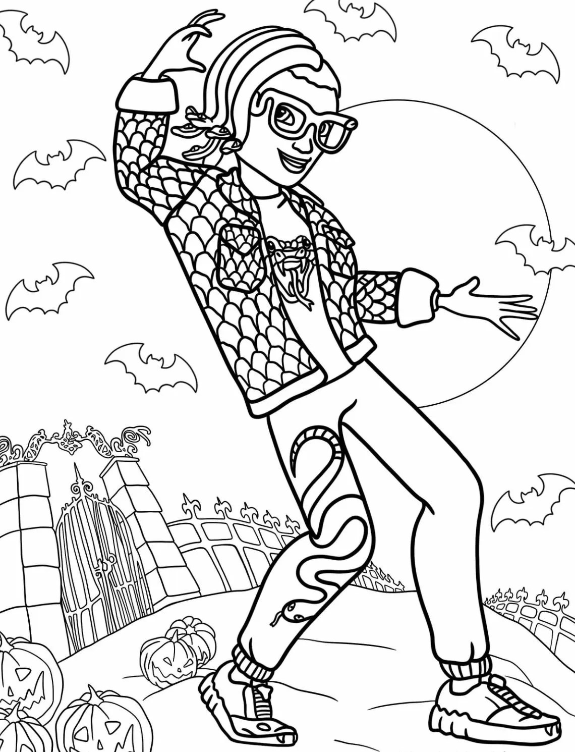 47+ Monster High Coloring Pages High Draculaura, Clawdeen, and More!