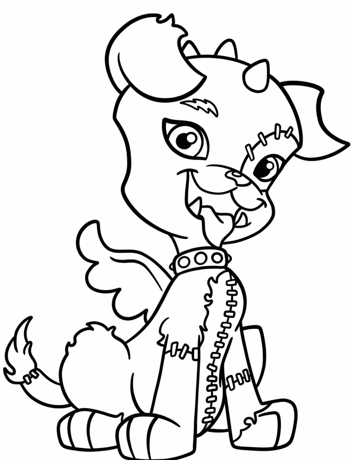 Coloring Pages Monster High Coloring Pages Free And Printable Free