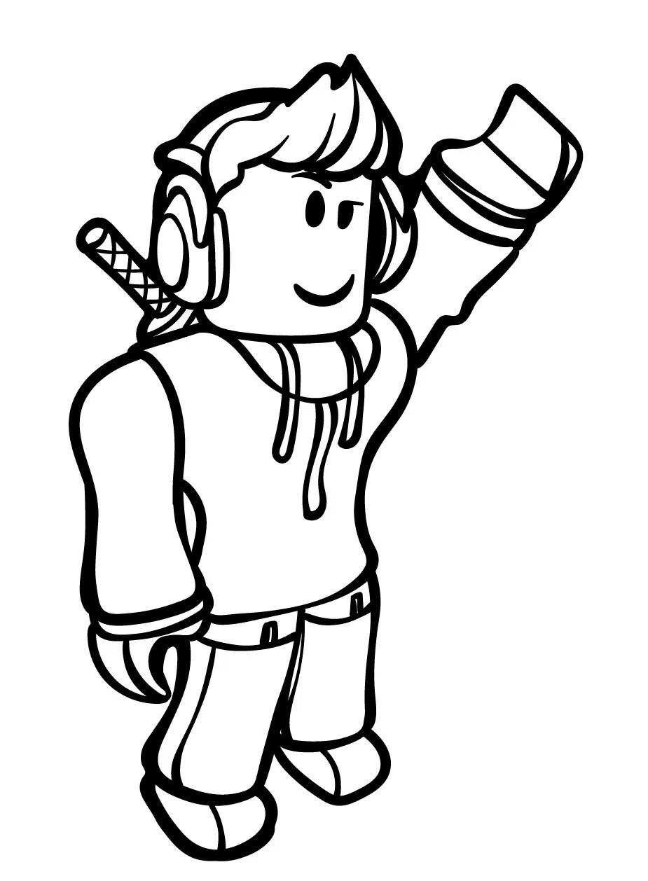 Roblox Coloring Pages At Free Printable