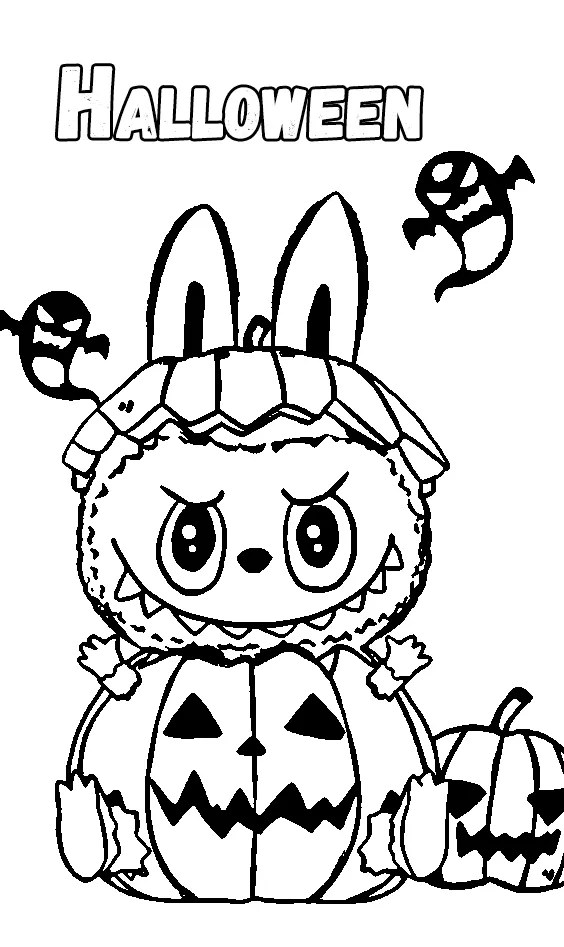 42+ Labubu para colorear Gratis Colección Kasing Lung