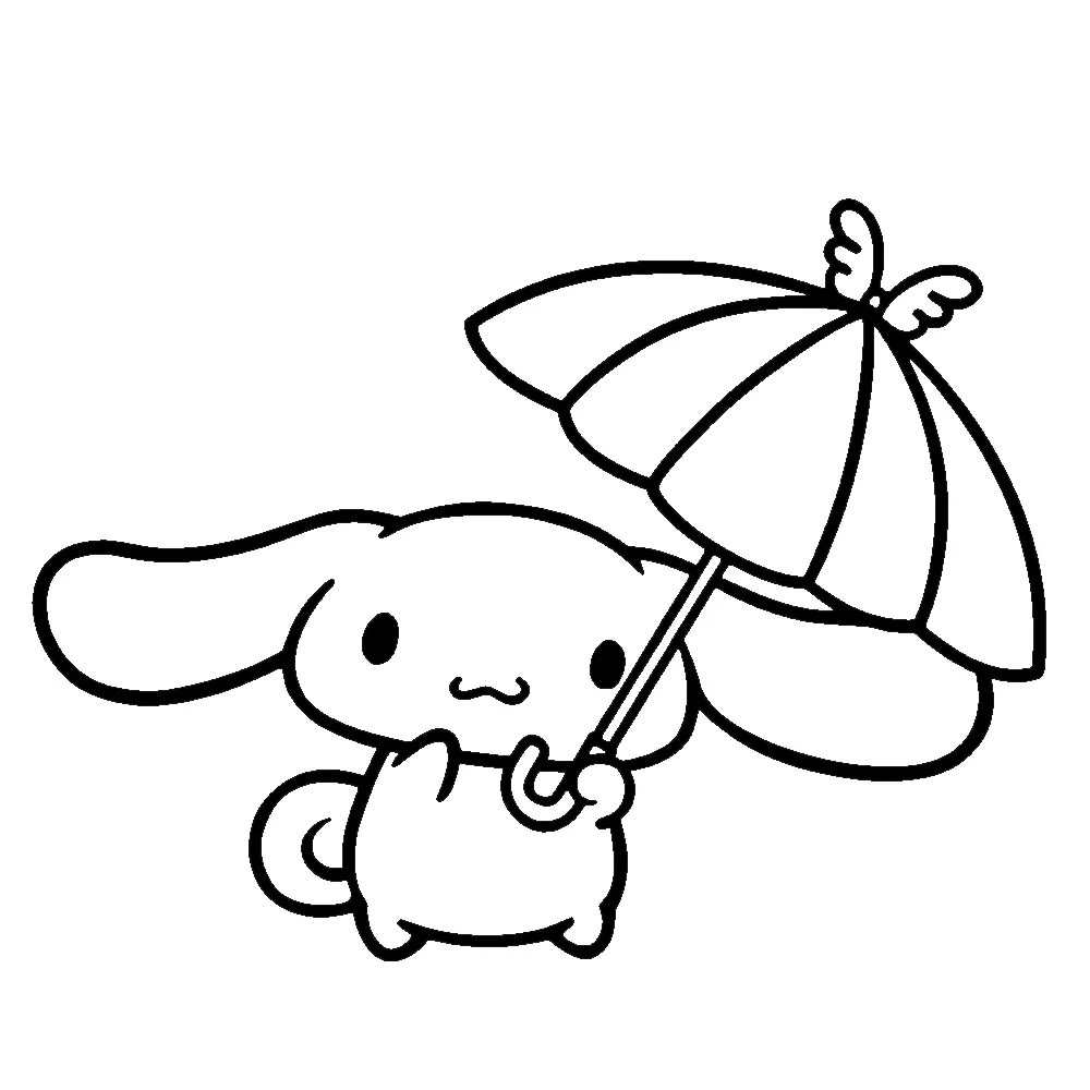 44+ Cinnamoroll Fargelegging Gratis Kawaiivalpen å skrive ut