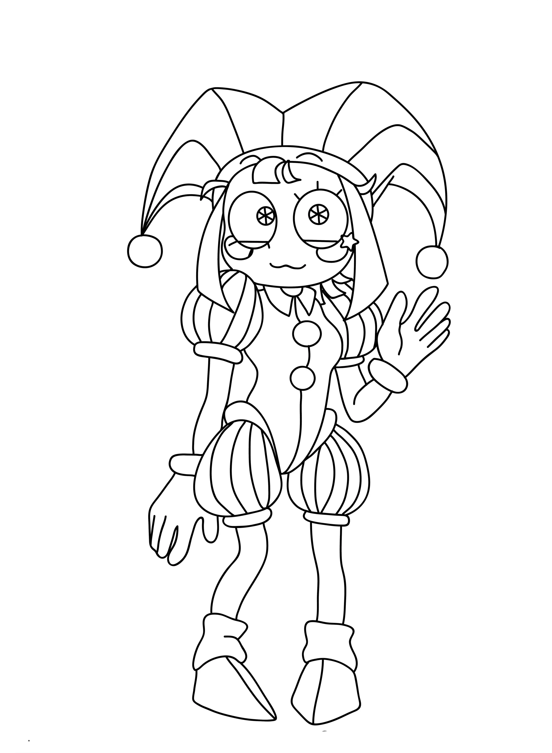28+ Pomni Coloring Pages Download for free now
