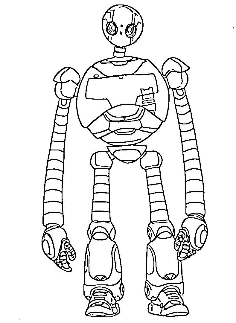 29+ The Wild Robot Coloring Pages Free Explore with Roz