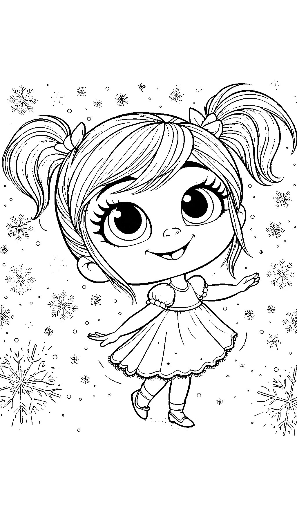 36+ Cindy Lou Who coloring pages free Christmas with the Grinch