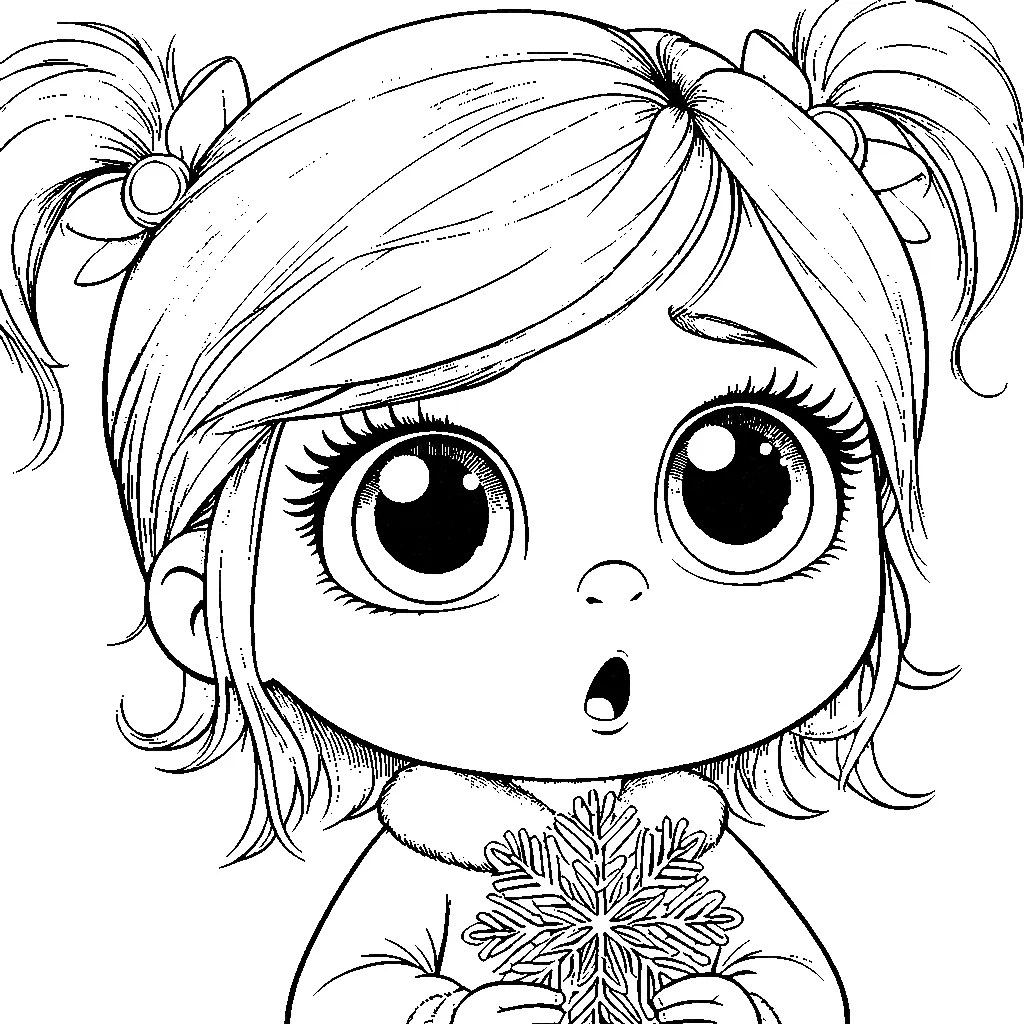 36+ Cindy Lou Who coloring pages free Christmas with the Grinch