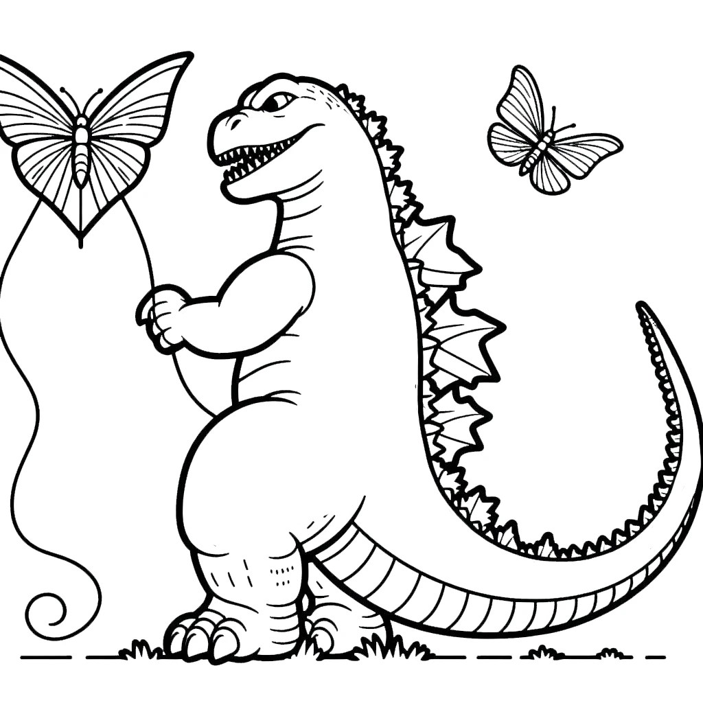 Godzilla Coloring Pages Fan Art Godzilla 2000 Free Printable Coloring
