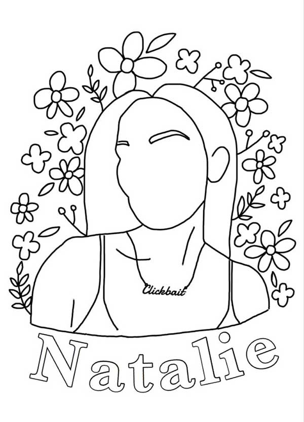 65+ Desenhos do TikTok para Imprimir e Colorir/Pintar