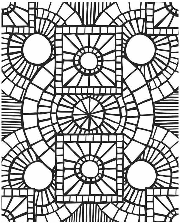 35+ Desenhos de Quadrados para Imprimir e Colorir (Moldes)