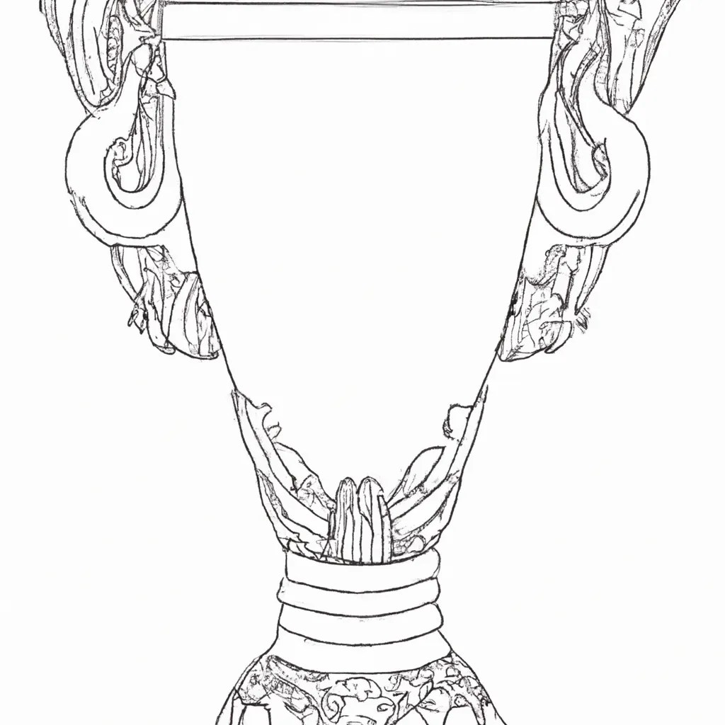 Troféu do Sucesso Desenhos para Imprimir e Colorir!