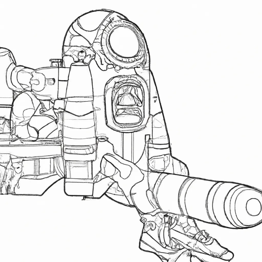 Voe Alto com o Jet Pack Desenhos para Imprimir e Colorir!