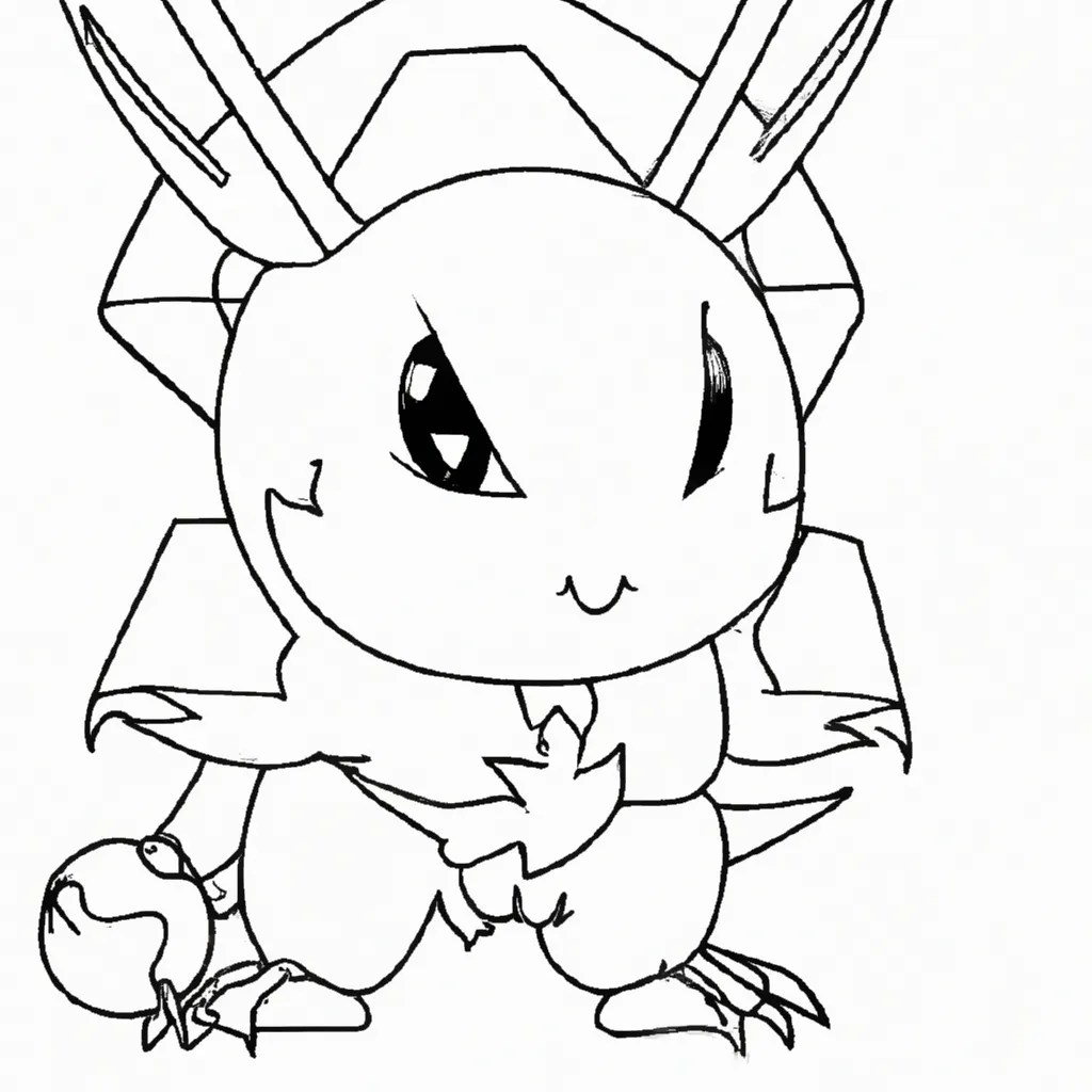 10 Desenhos de Pokémon Tynamo para Imprimir e Colorir