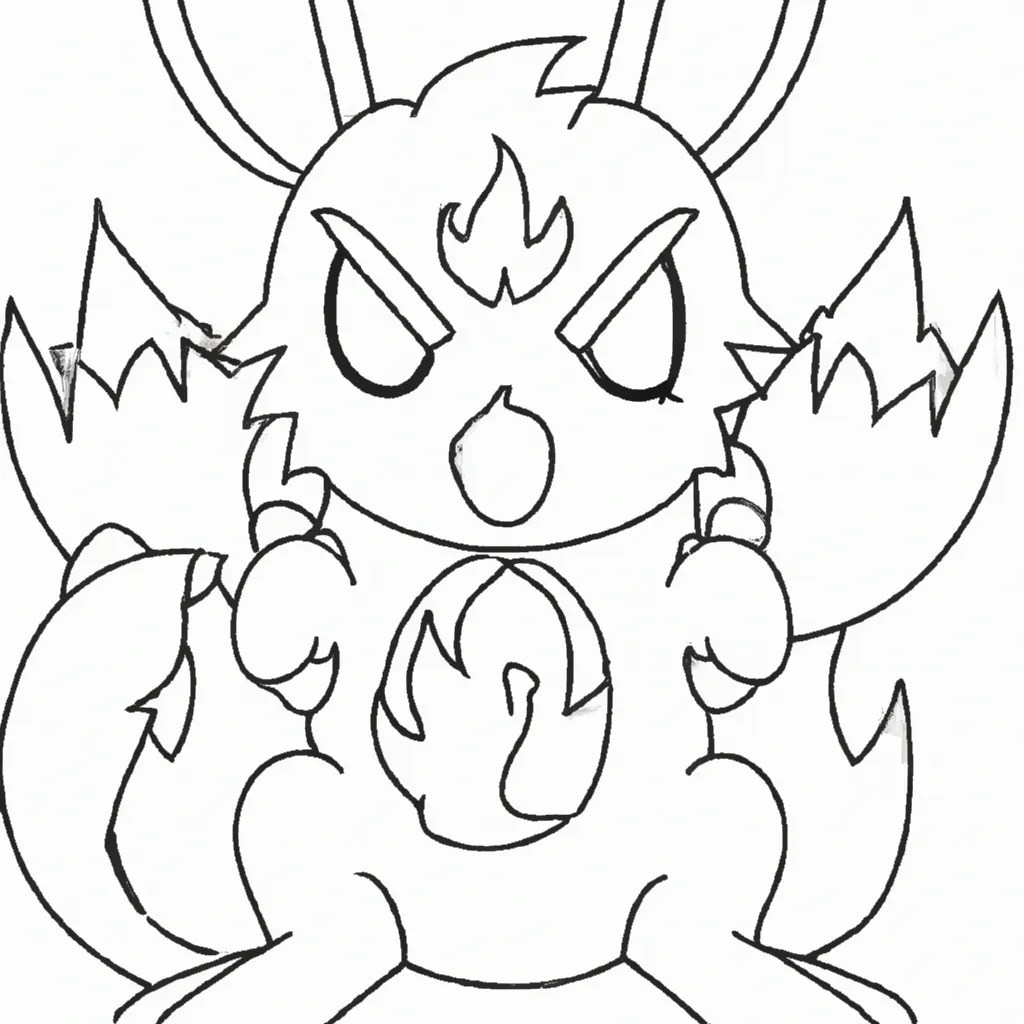 10 Desenhos de Pokémon Tynamo para Imprimir e Colorir
