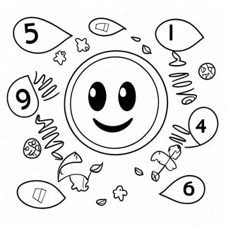 Numbers For Toddlers Coloring Page | Coloring-Pages.com