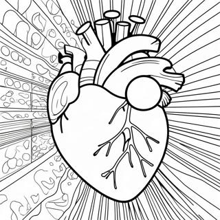Heart Anatomy Coloring Page | Coloring-Pages.com