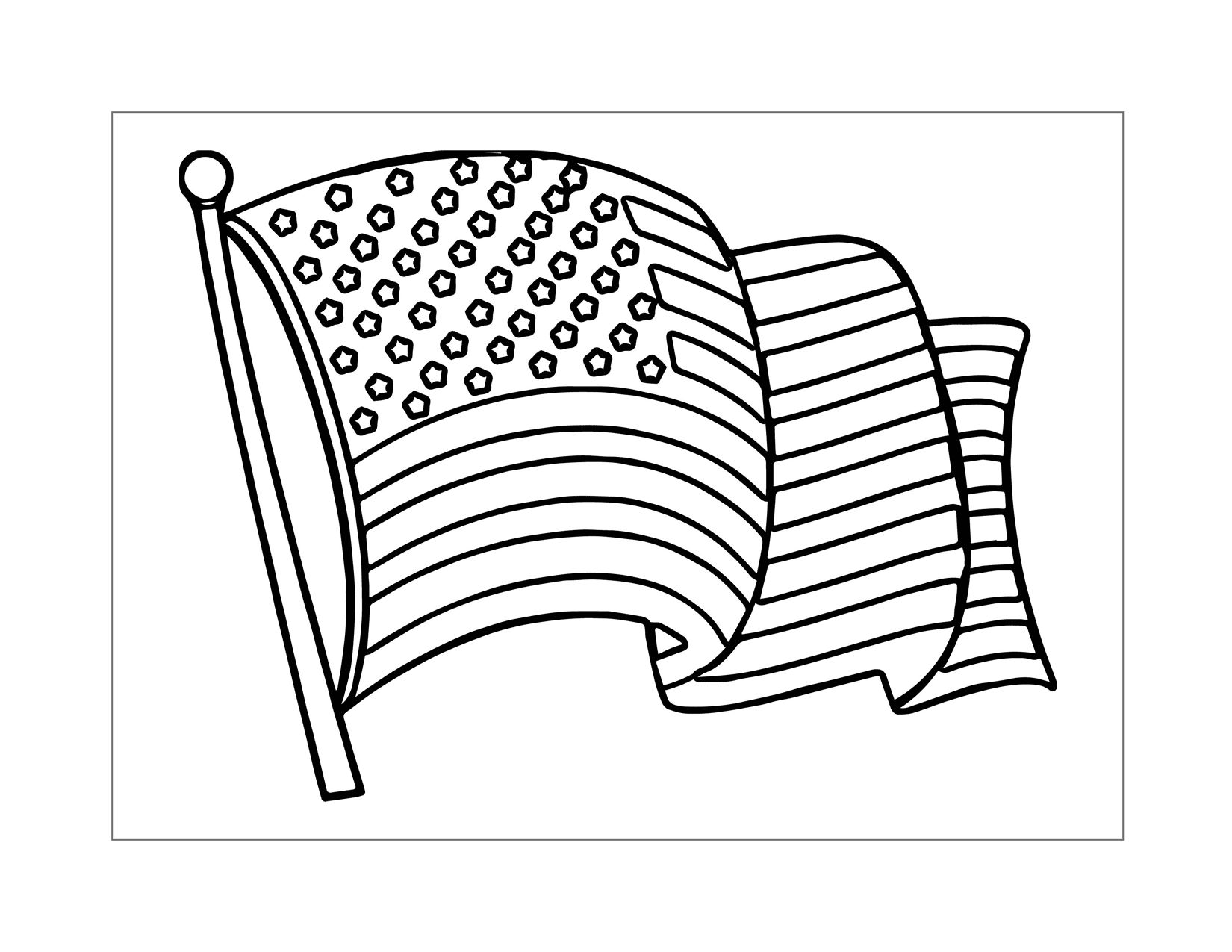 American Flag Coloring Pages Printable Coloring Pages. FREE