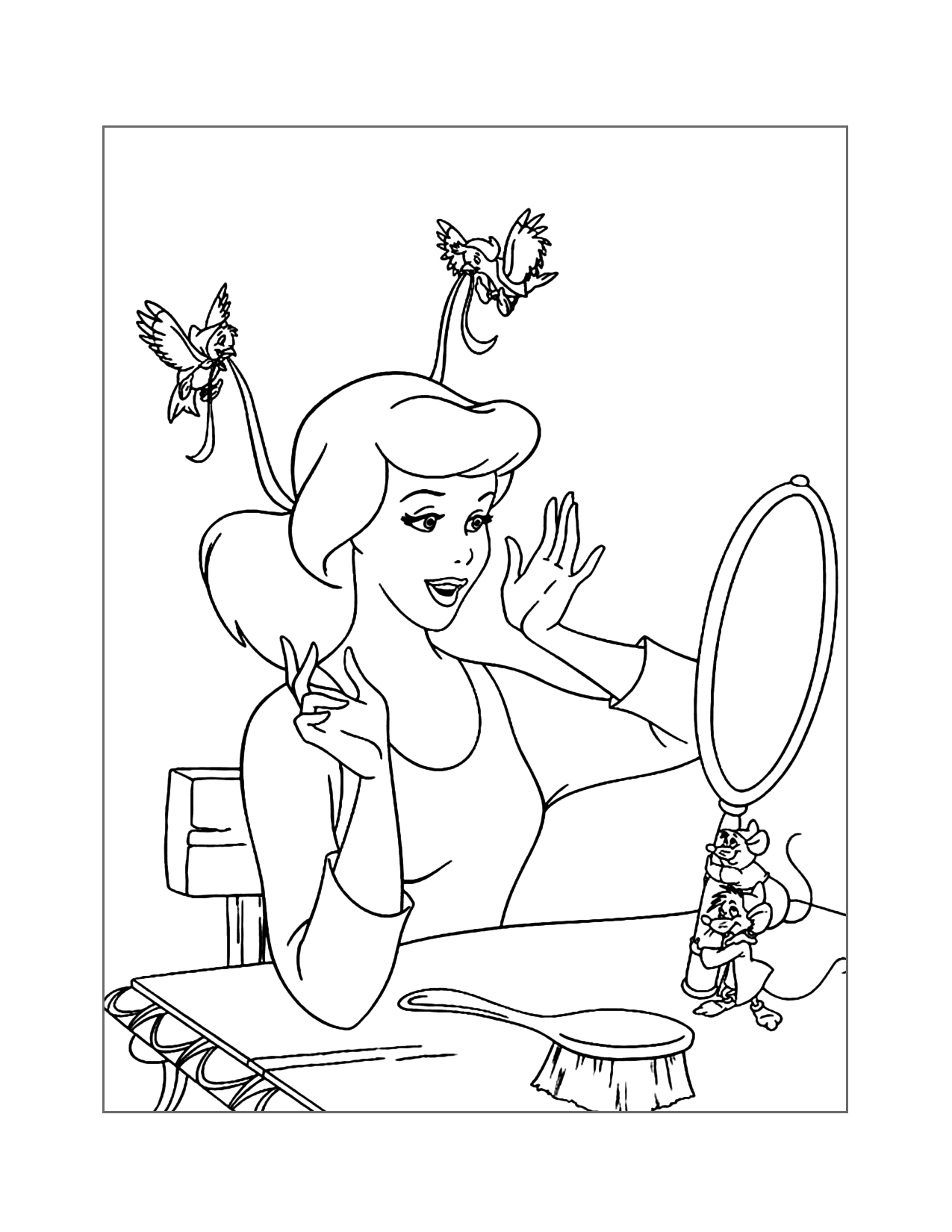 Cinderella Coloring Pages Printable Coloring Pages. FREE