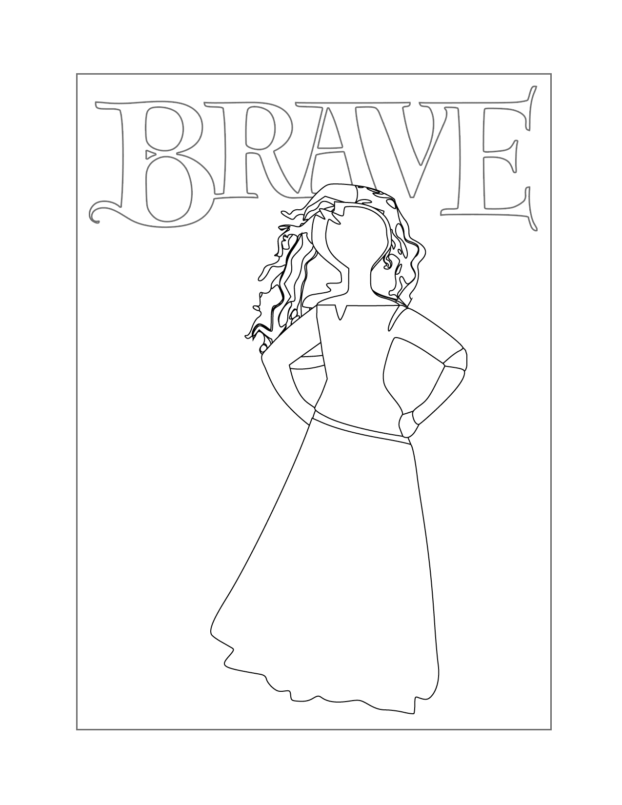 Brave Coloring Pages – Printable Coloring Pages. FREE