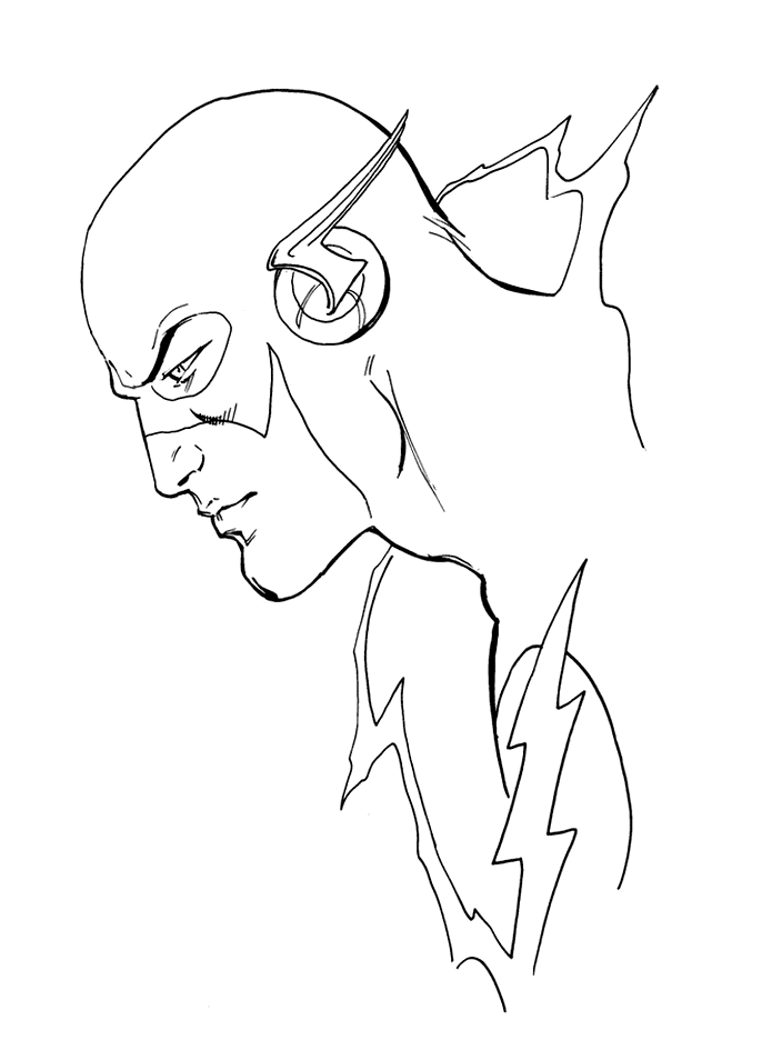 Flash Coloring Pages – Printable Coloring Pages. FREE