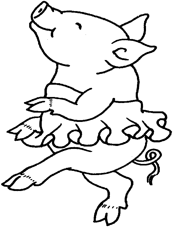 Pig Coloring Pages coloring.rocks!