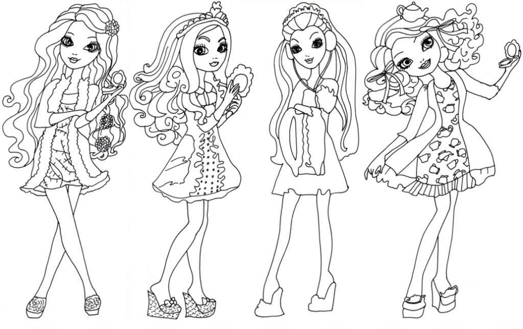 Doll Coloring Pages Printable Coloring Pages