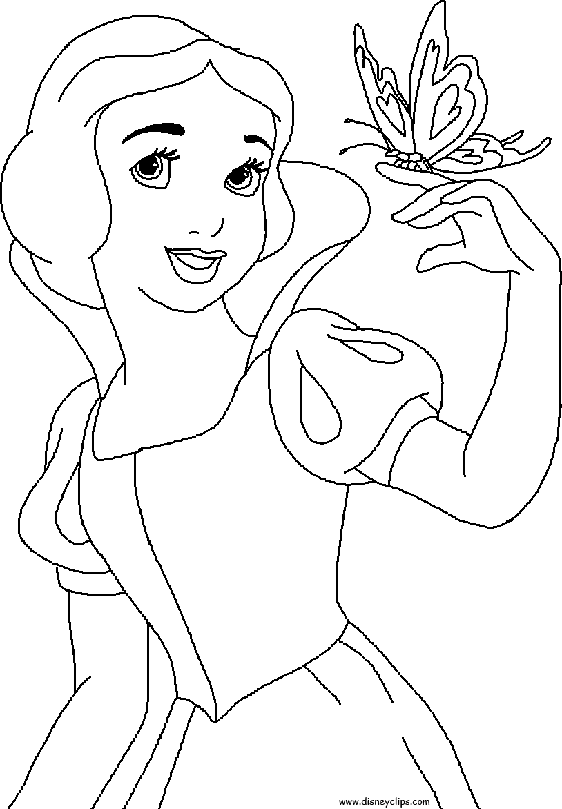 Disney Princess Coloring Pages Printable Coloring Pages