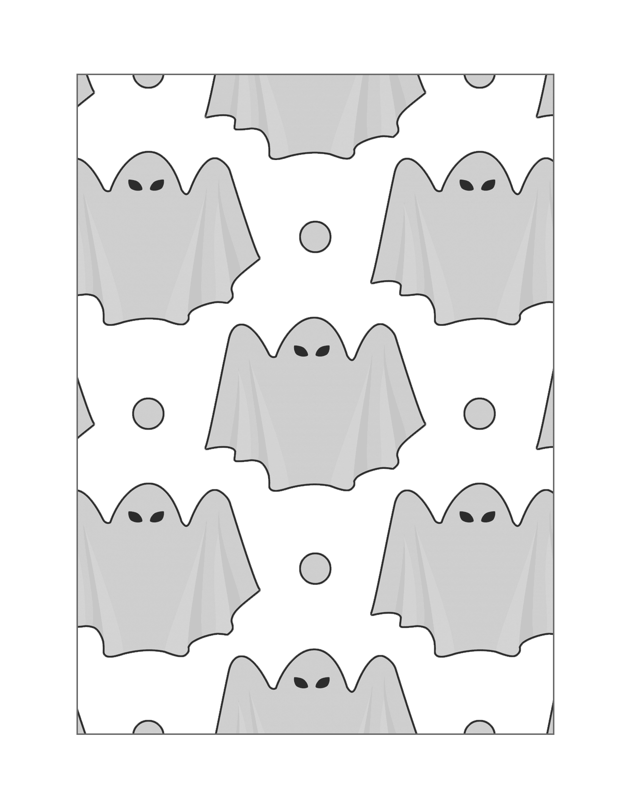 Ghost Coloring Pages Printable Coloring Pages
