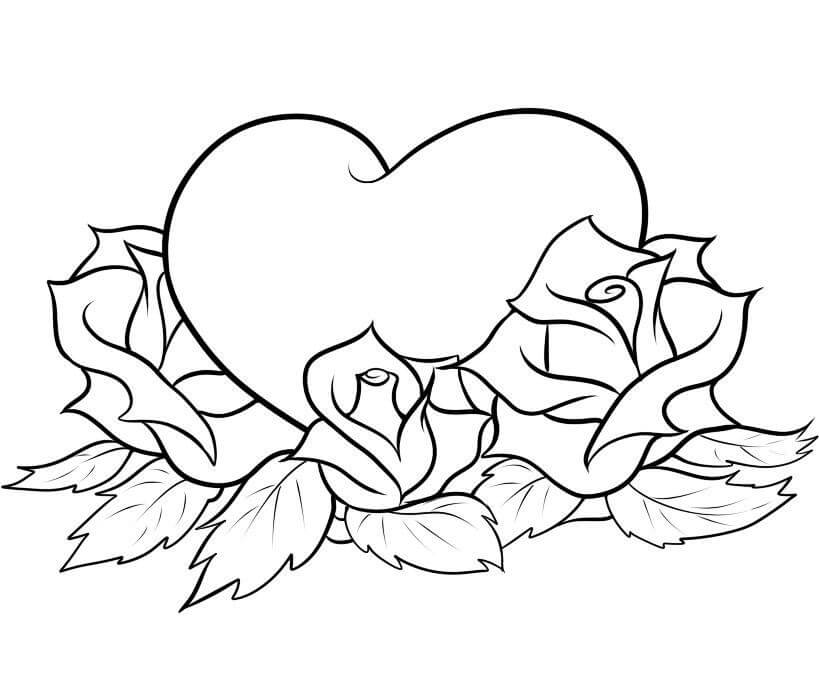 Heart Coloring Pages Printable Coloring Pages. FREE
