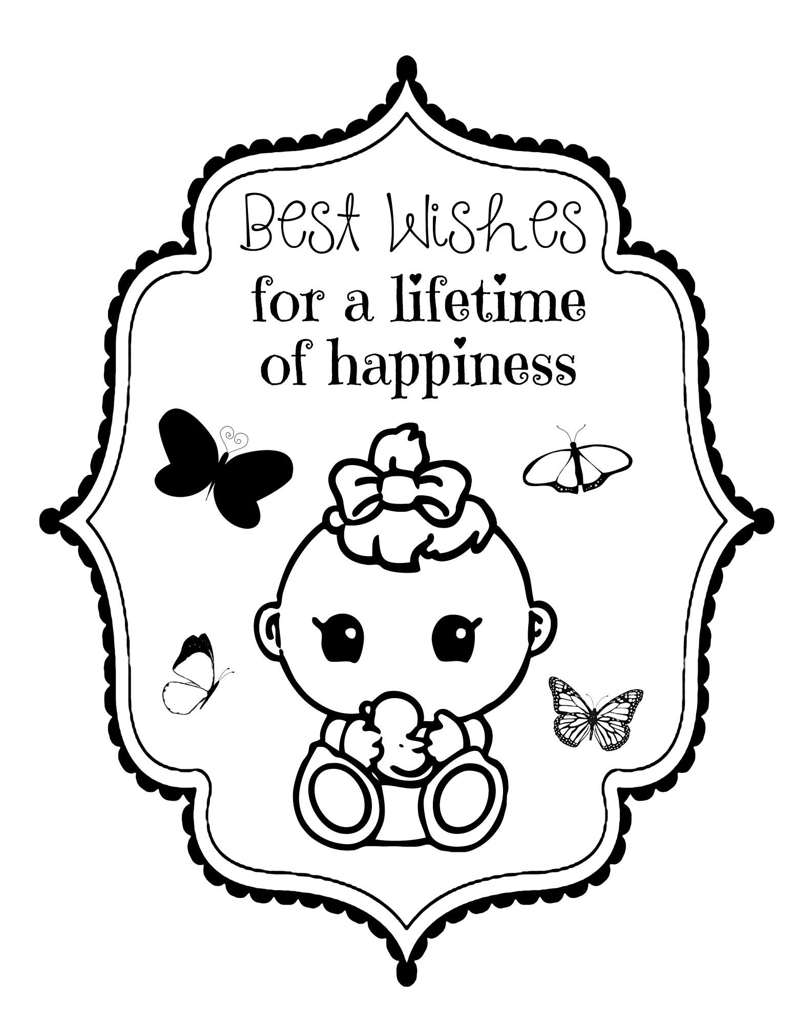 45 best ideas for coloring Baby Shower Coloring Pages Free