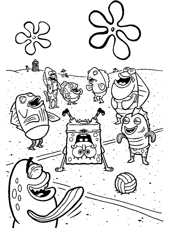 Spongebob Coloring Pages Printable Coloring Pages