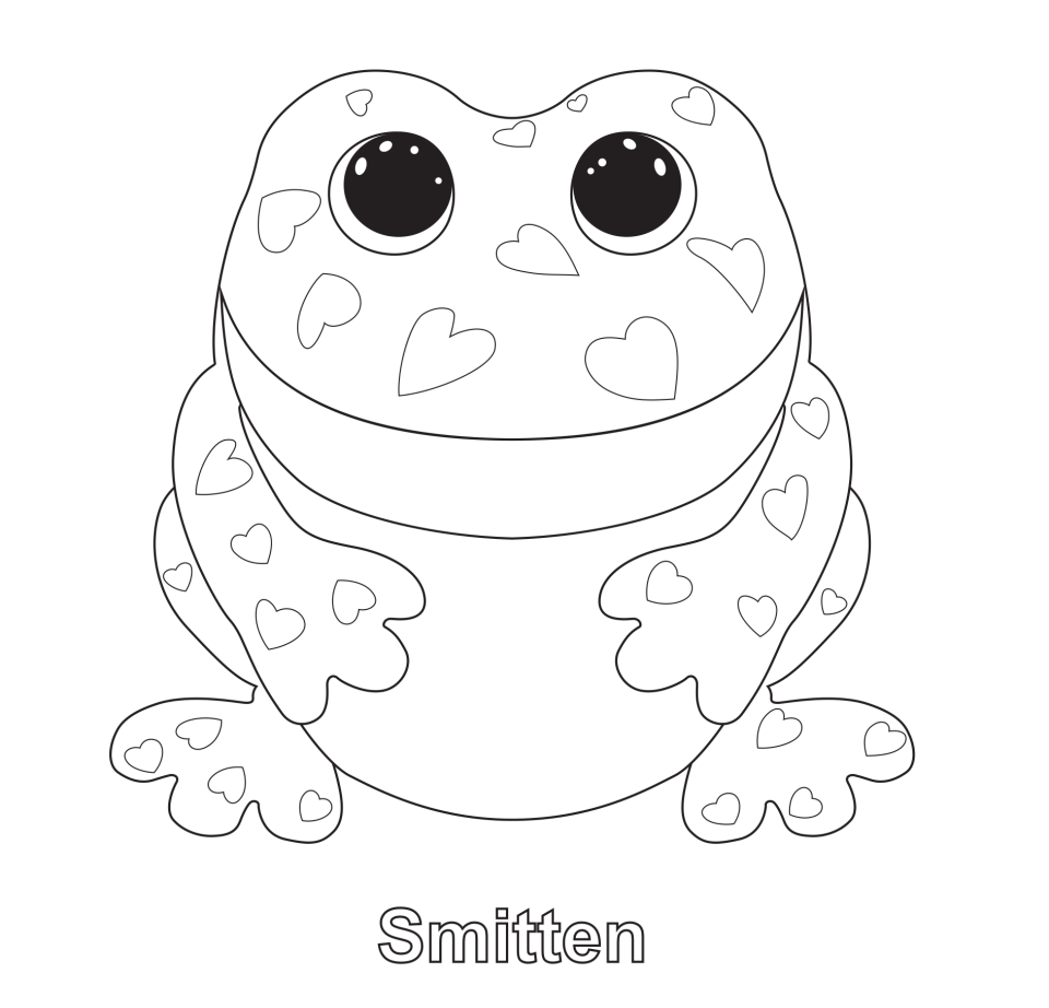 Gammenet Unicorn Fantasia Beanie Boo Coloring Pages