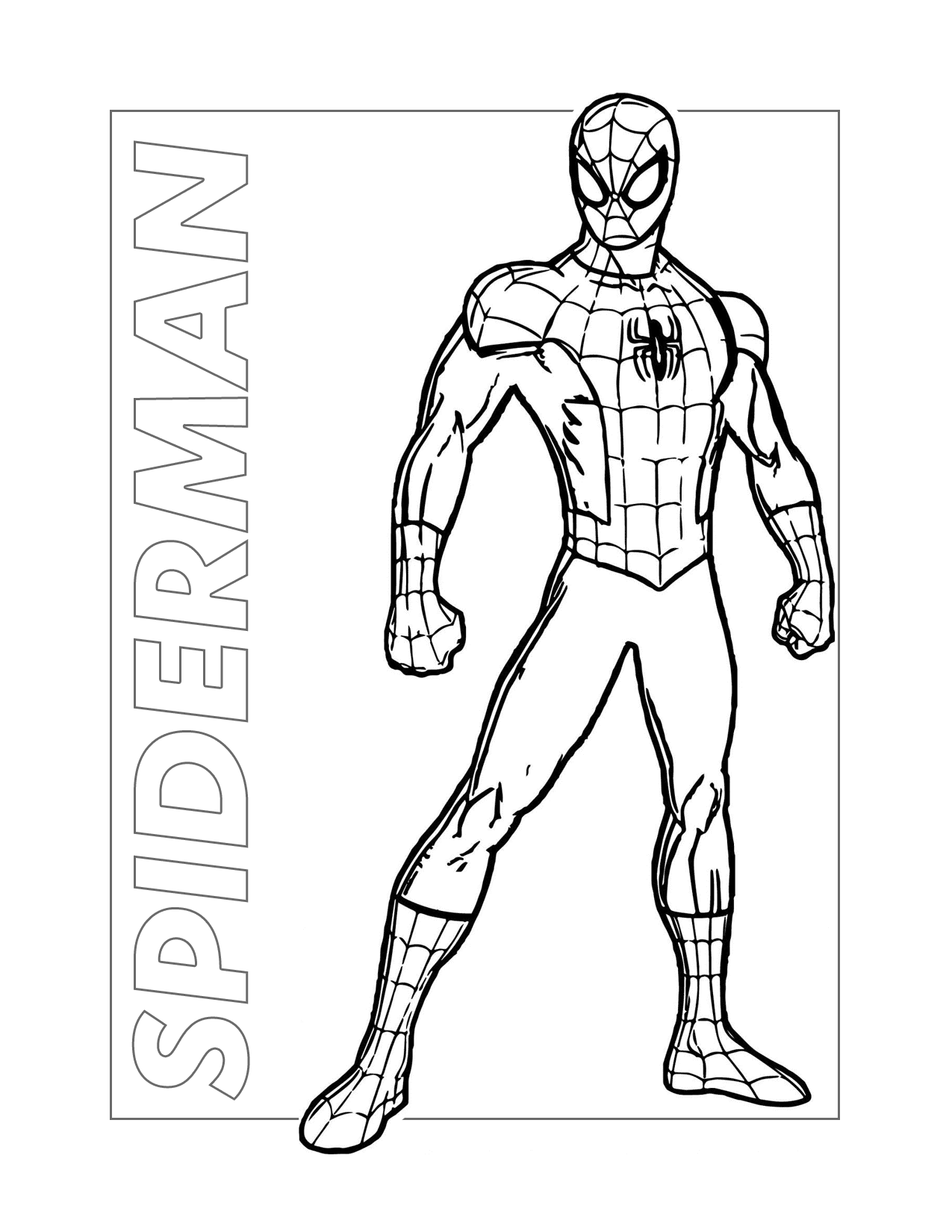 Spiderman Coloring Pages Printable Coloring Pages