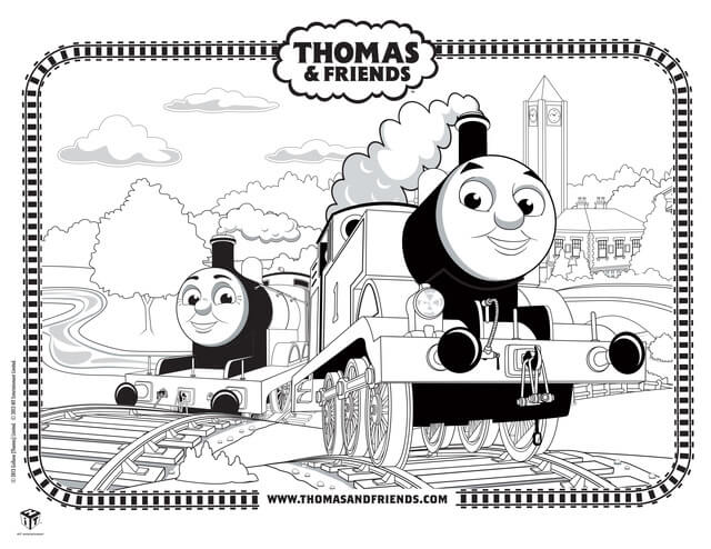 Thomas Coloring Pages – Printable Coloring Pages. FREE