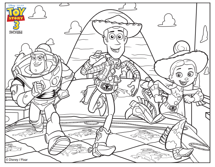 Toy Story Coloring Pages Printable Coloring Pages. FREE