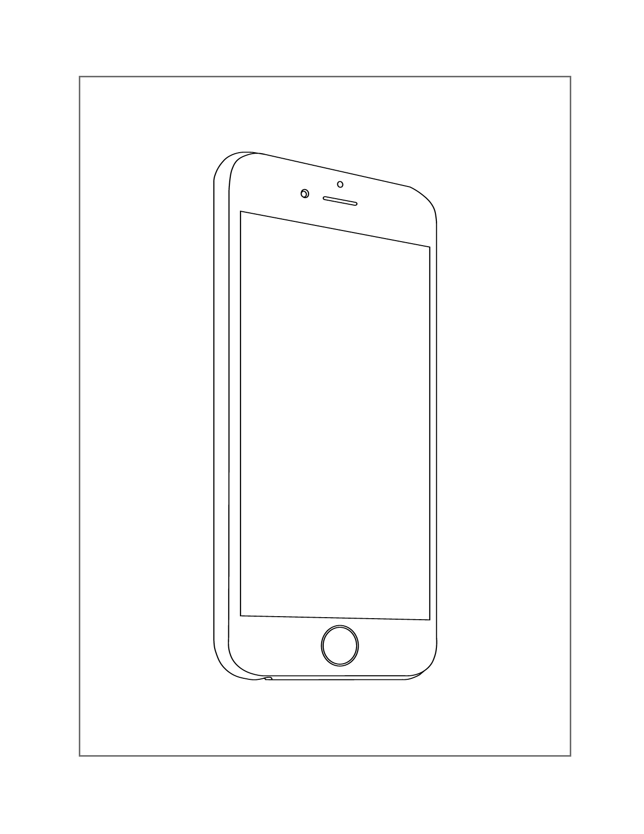 iPhone Coloring Pages Printable Coloring Pages
