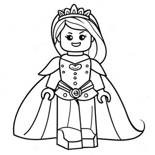 Lego Princess Coloring Page (18832-14868)