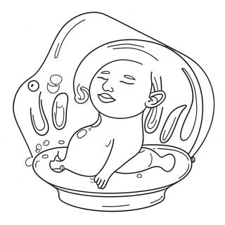 Bubble Skincare Coloring Pages | Coloring.Wallpapers.com