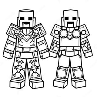 Minecraft Warden Coloring Page (59783-47307)