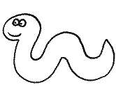 Worms Coloring Pages