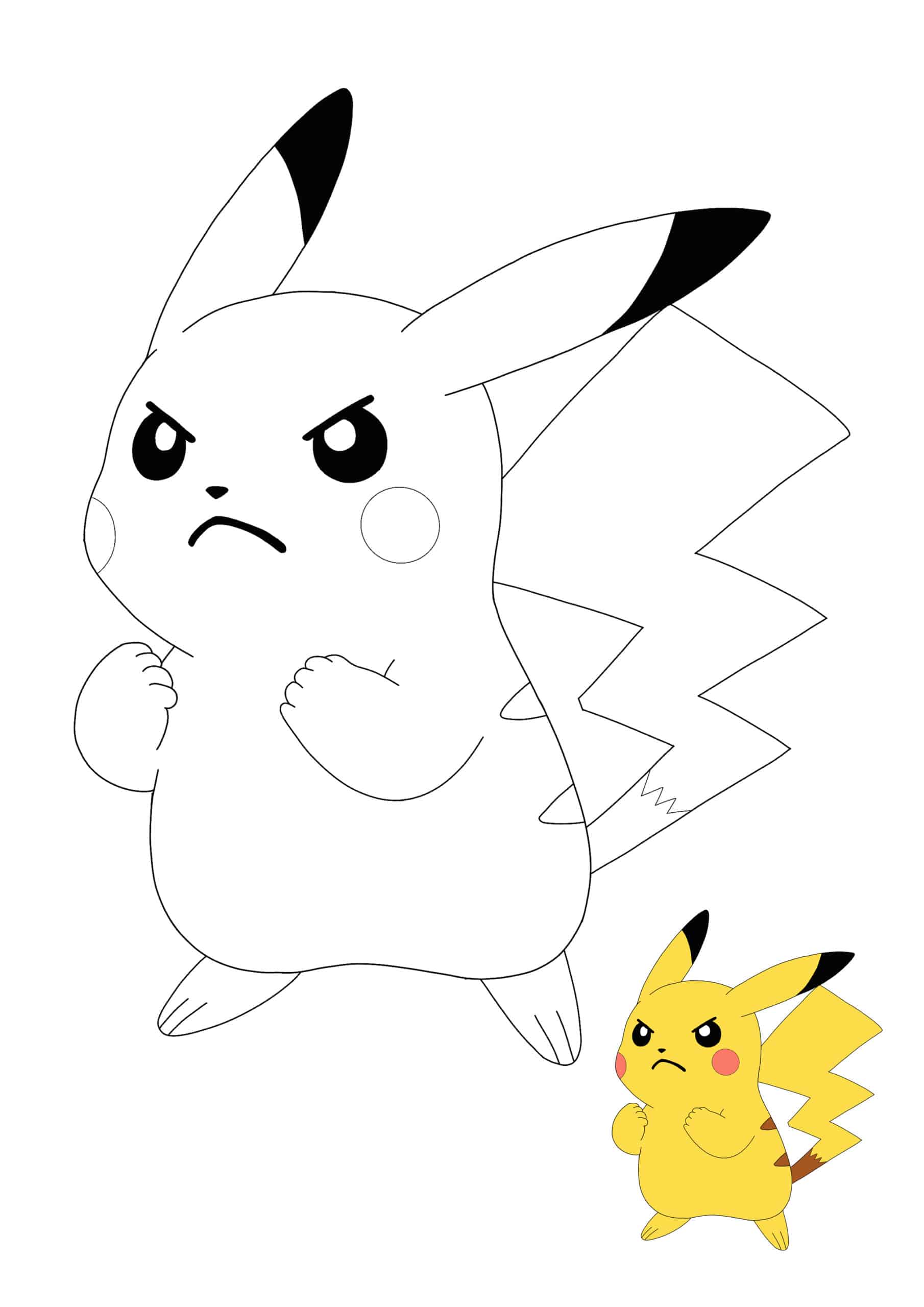 Coloriage Pokemon Pikachu En Colere Coloriage Gratuit A Imprimer Dessin 2020 Coloriage Pokemon Pikachu En Colere Coloriage Gratuit A Imprimer Dessin 2020