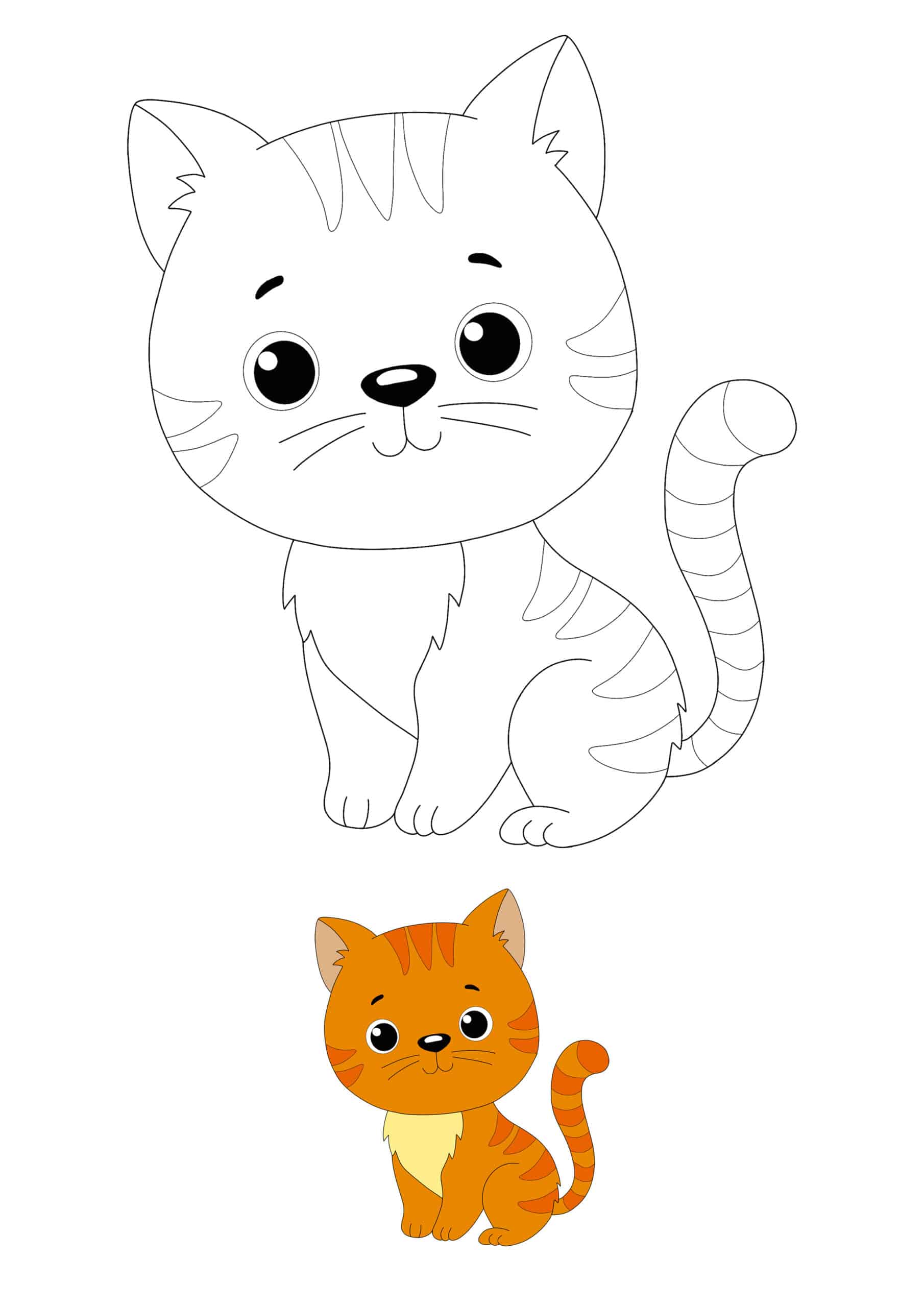 Coloriage Chat Mignon Coloriage Gratuit A Imprimer Dessin 2021 Coloriage Chat Mignon Coloriage Gratuit A Imprimer Dessin 2021