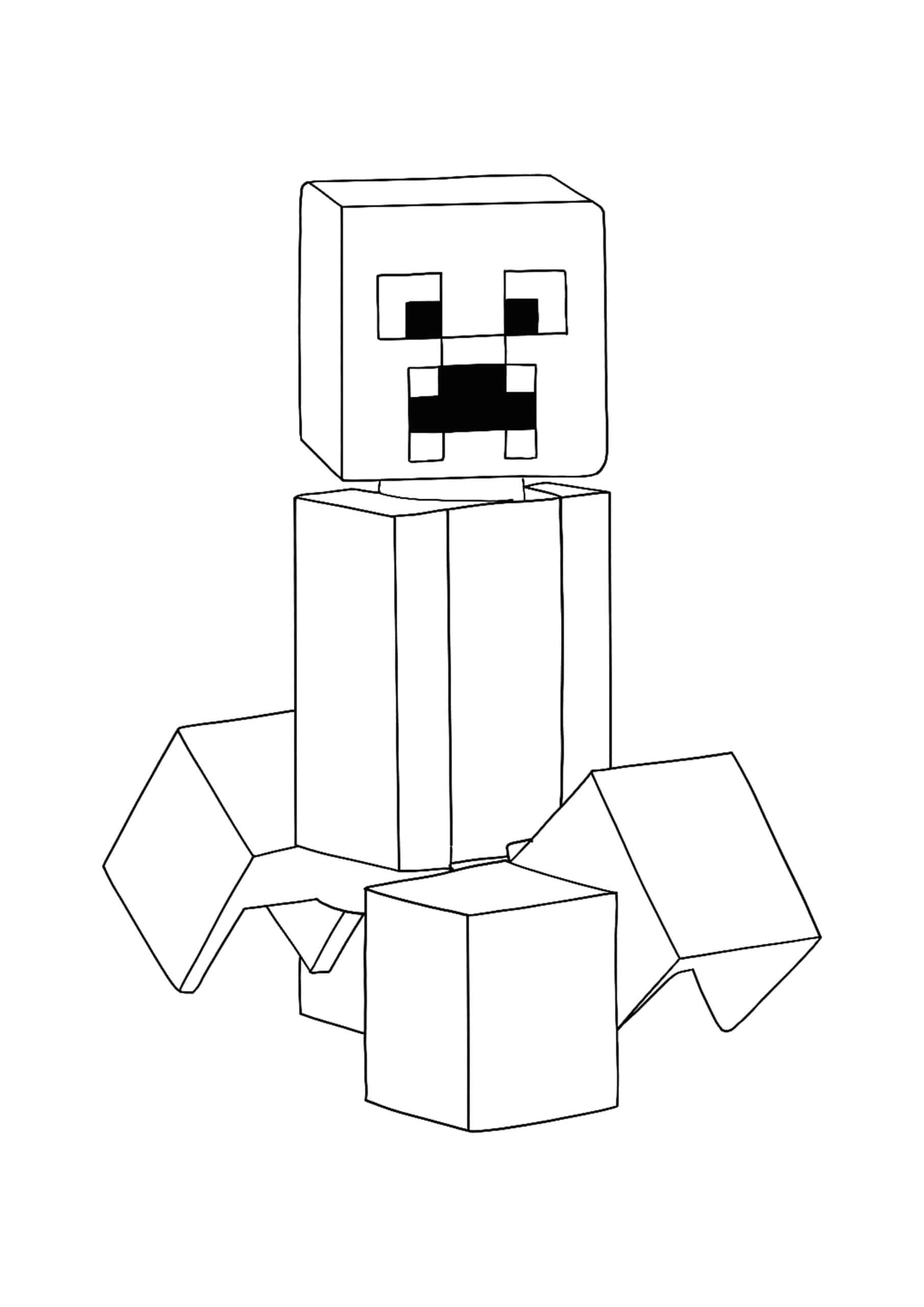 Minecraft Lego Creeper Coloring Pages 2 Free Coloring Sheets (2021)