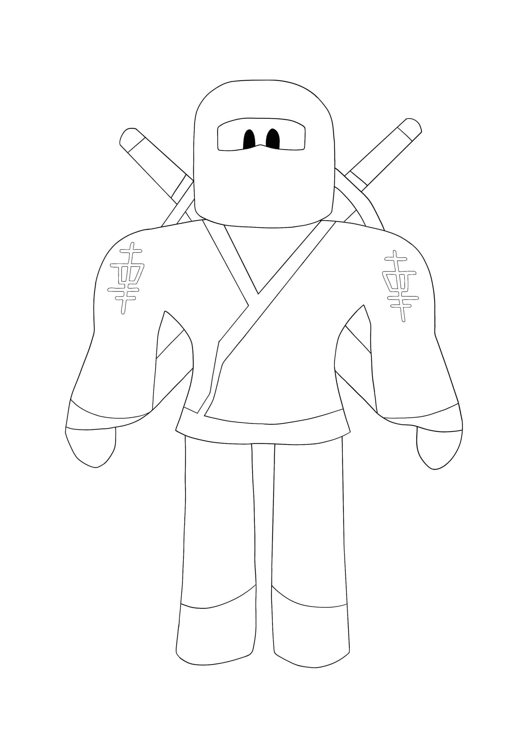 Roblox Coloring Pages 30 Free Printable Coloring Sheets For Kids (2021)