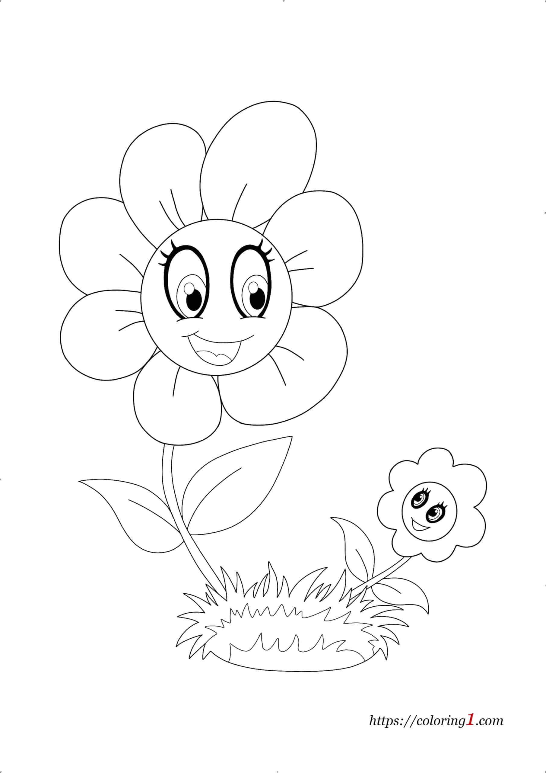 Flower Coloring Pages - 86 Free Printable Coloring Sheets | 2021