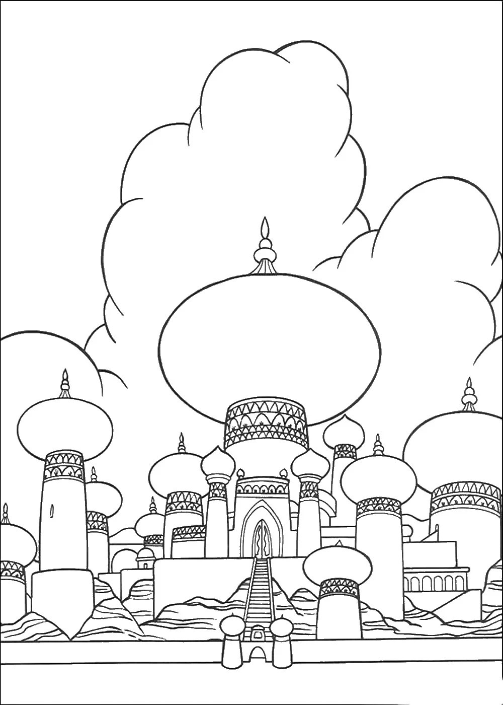 Aladdin: Coloring Pages & Books 100% FREE and printable!