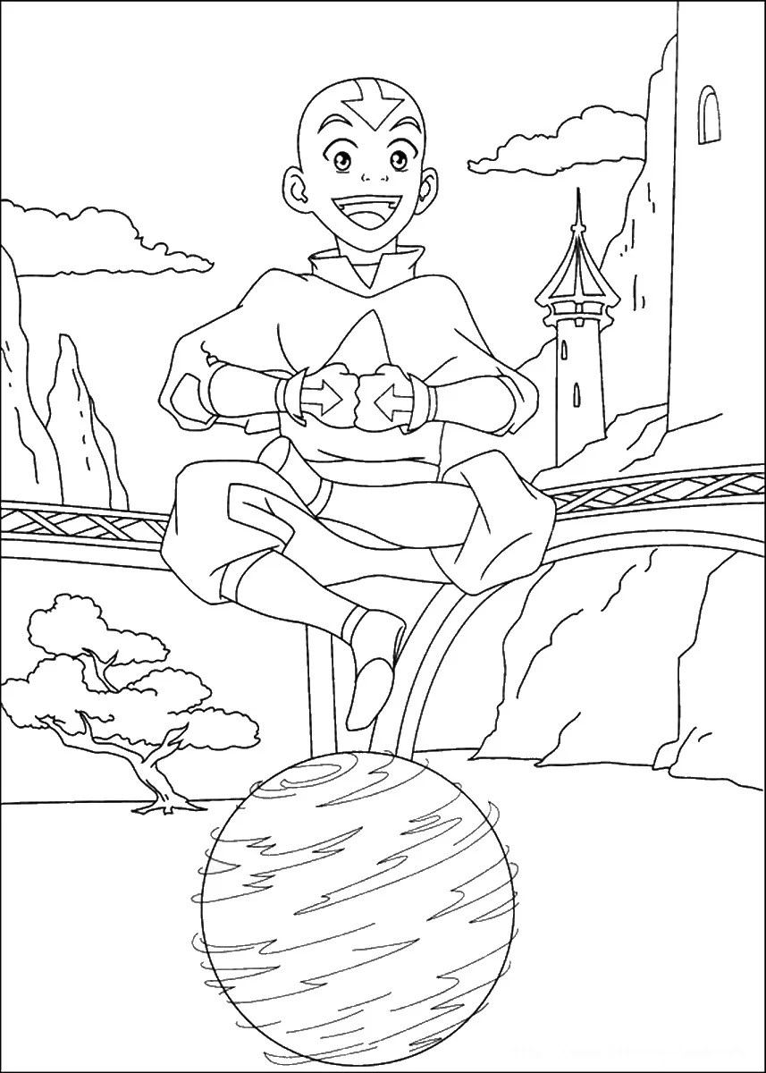 Avatar Coloring Pages