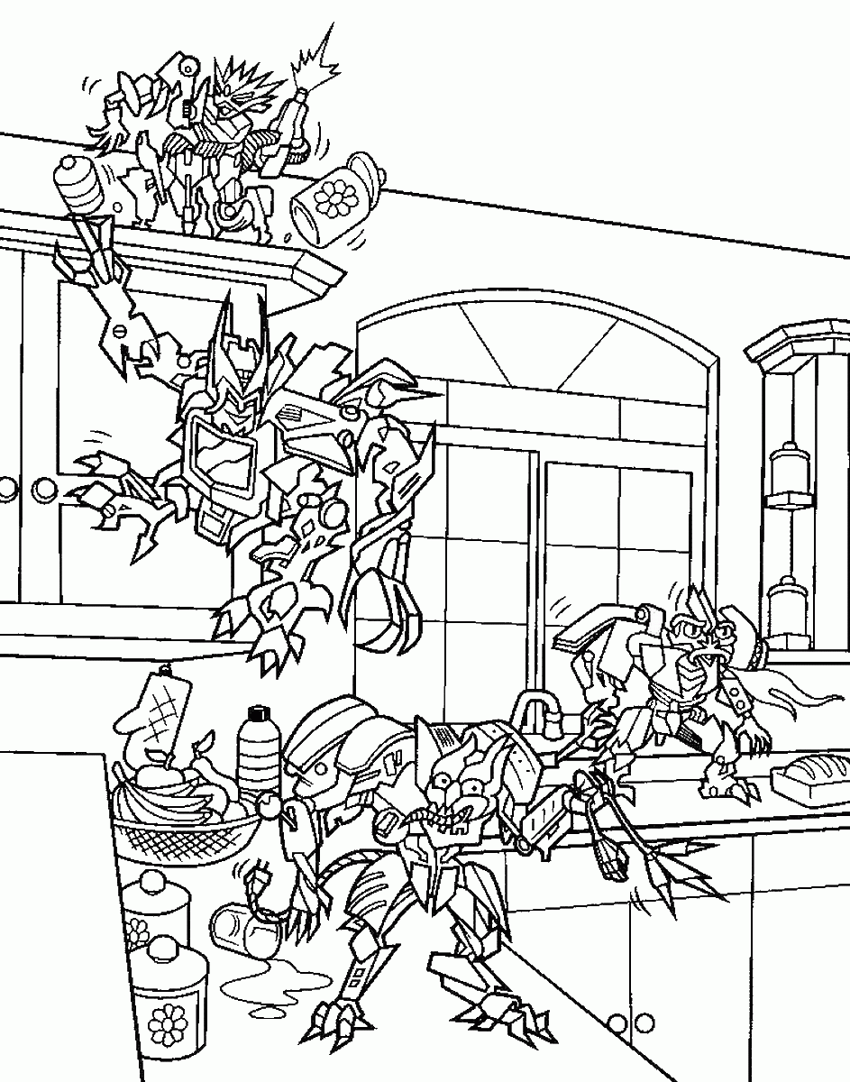 Transformers Coloring Pages