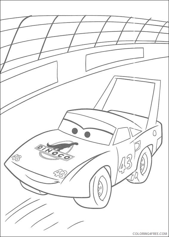 Cars Coloring Pages Printable Coloring4free - Coloring4Free.com