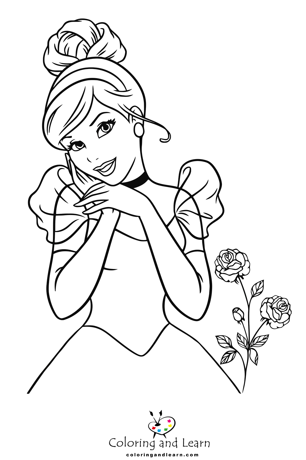Cinderella Coloring Pages (FREE) (2025) Coloring and Learn